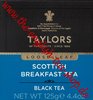 Taylors of Harrogate Scottish Breakfast Leaf Tea 125g loser Tee