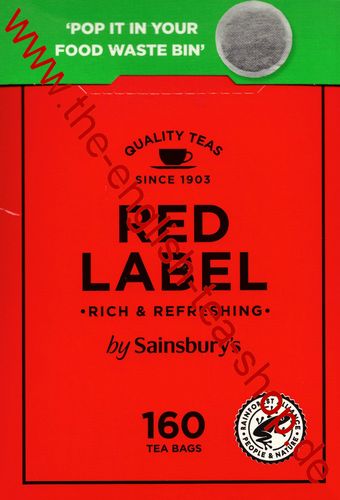 Sainsbury's Red Label 160 Tea Bags (500g)