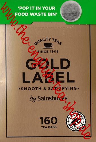 Sainsbury's Gold Label 160 Tea Bags (500g)