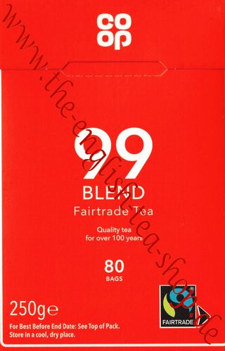 Co-op 99 Blend Fairtrade Tea 80 Teebeutel (250g)