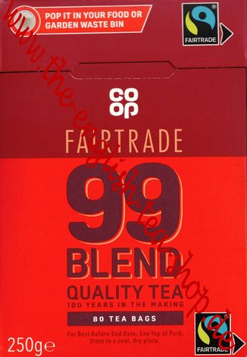Co-op 99 Blend Fairtrade Tea 80 Teebeutel (250g)